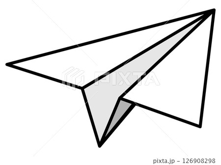 紙飛行機 紙飛行機 126908298