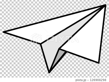 紙飛行機 紙飛行機 126908298