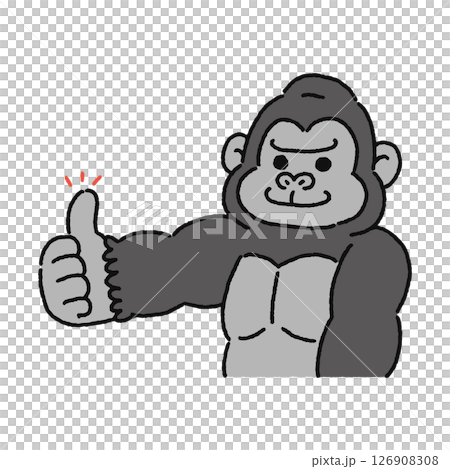 大猩猩做出好兆頭 126908308