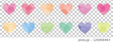 水彩心彩插畫集 126908463