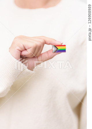 Happy pride month and LGBT or LGBTQ or LGBTQIA with rainbow flag Brooch pin for Lesbian, Gay, Bisexual, Transgender, Queer, Intersex, Non Binary, Marriage Equality Law, Pansexual and Demisexual Happy pride month and LGBT or LGBTQ or LGBTQIA with rainbow flag Brooch pin for Lesbian, Gay, Bisexual, Transgender, Queer, Intersex, Non Binary, Marriage Equality Law, Pansexual and Demisexual 126908989