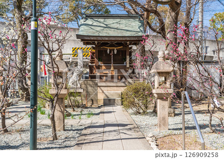 綱敷天満神社（御影の天神様）境内社　八色雷神社（厄除甘酒、厄除しょうが湯）厄除祈願　神戸市東灘区御影 126909258