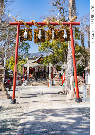 綱敷天満神社（御影の天神様）鳥居（綱打神事）合格祈願　神戸市東灘区御影 126909259