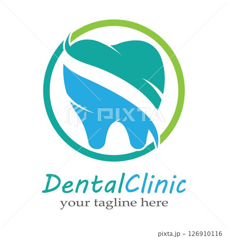 Dental logo Template vector illustration 126910116