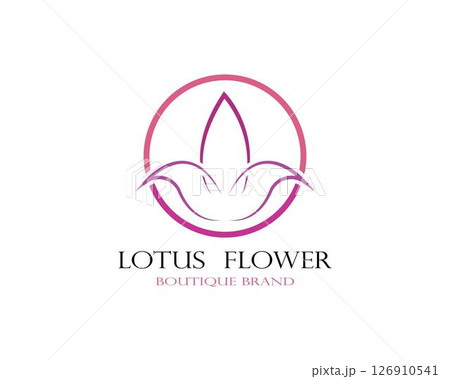 Beauty Lotus Logo Template Beauty Lotus Logo Template 126910541