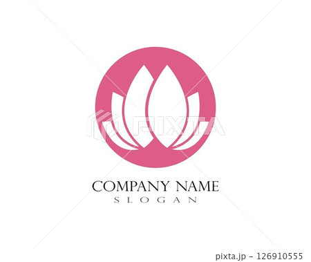Beauty Lotus Logo Template Beauty Lotus Logo Template 126910555