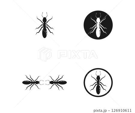 Ant Logo template vector Ant Logo template vector 126910611