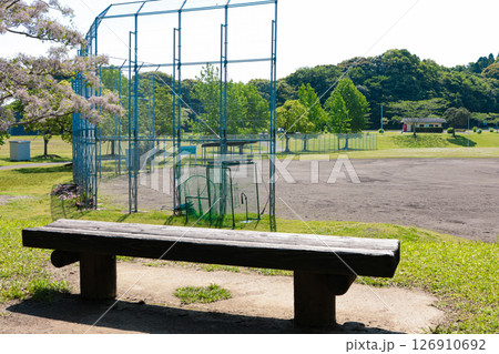 グラウンド 運動場 野球 球場 グラウンド 運動場 野球 球場 126910692