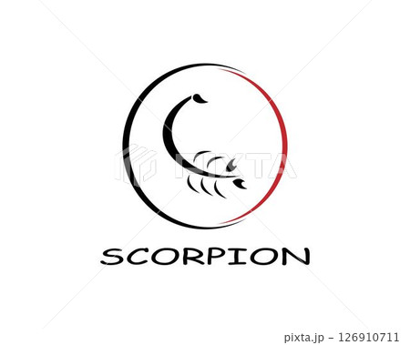 Scorpion Logo Template 126910711