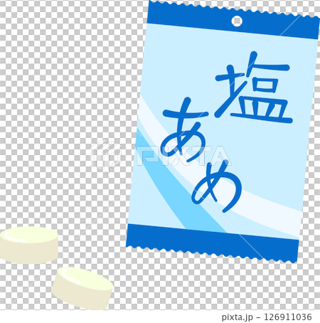 鹽糖插圖素材 126911036