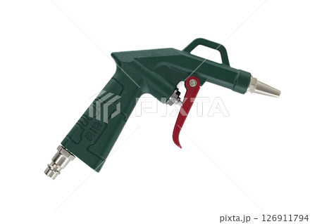 Green Industrial Air Blow Gun with Robust Design and Precision Nozzle Green Industrial Air Blow Gun with Robust Design and Precision Nozzle 126911794