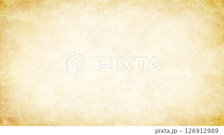 ヴィンテージ紙のテクスチャ背景 – 古紙・アンティーク風・グランジ感 126912989