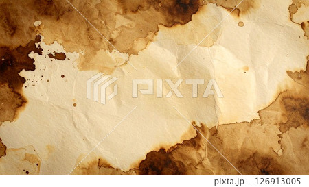 ヴィンテージ紙のテクスチャ背景 – 古紙・アンティーク風・グランジ感 ヴィンテージ紙のテクスチャ背景 – 古紙・アンティーク風・グランジ感 126913005