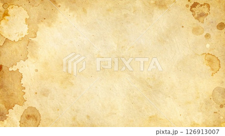 ヴィンテージ紙のテクスチャ背景 – 古紙・アンティーク風・グランジ感 ヴィンテージ紙のテクスチャ背景 – 古紙・アンティーク風・グランジ感 126913007