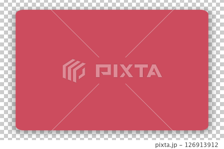 長方形の影付きメモ用紙素材/Rectangular Sticky Note with Shadow 長方形の影付きメモ用紙素材/Rectangular Sticky Note with Shadow 126913912