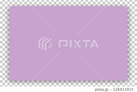 長方形の影付きメモ用紙素材/Rectangular Sticky Note with Shadow 長方形の影付きメモ用紙素材/Rectangular Sticky Note with Shadow 126913915