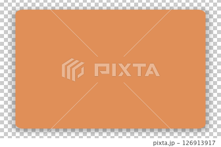 帶有陰影的矩形便簽 126913917