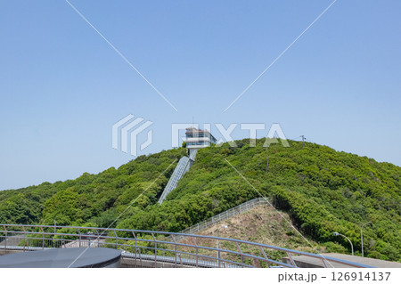 四国鳴門市の鳴門山展望台 126914137