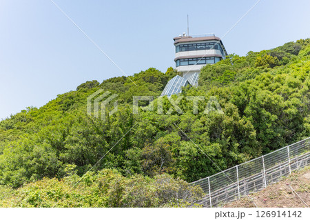 四国鳴門市の鳴門山展望台 126914142