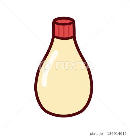 マヨネーズのイラスト 線画 マヨネーズのイラスト 線画 126914613