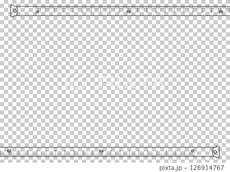 簡單的捲尺框架背景 126914767