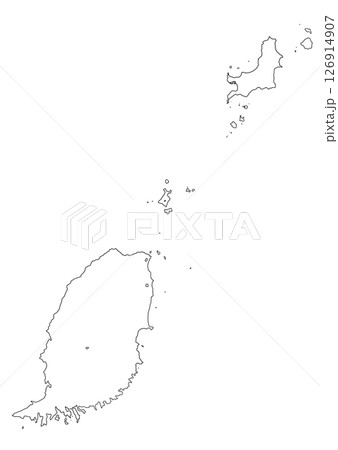 白地図 グレナダ 白地図 グレナダ 126914907