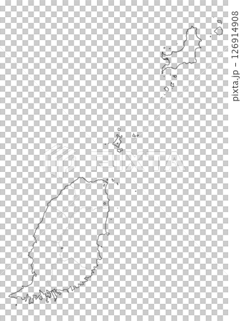 格瑞那達空白地圖 126914908