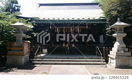 新宿区下落合の氷川神社 新宿区下落合の氷川神社 126915326