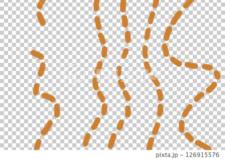 お裁縫　縫い目　イメージ背景素材 126915576