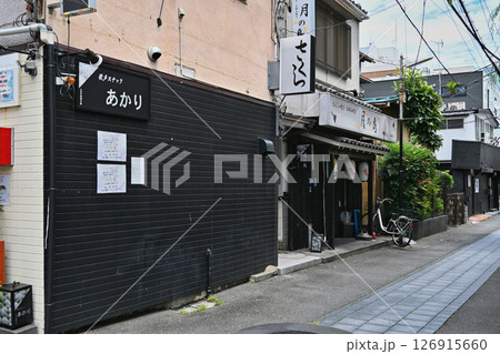 東京都八王子市 八王子花街 黒塀通り 東京都八王子市 八王子花街 黒塀通り 126915660