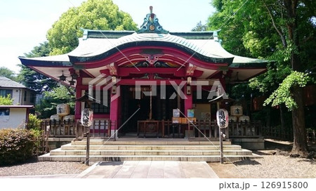 新宿区市谷八幡町の亀岡八幡宮 126915800