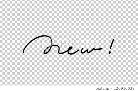 新功能！ | 手寫文字 | 商店彈出視窗、網頁和印刷品，吸引眼球 126916038