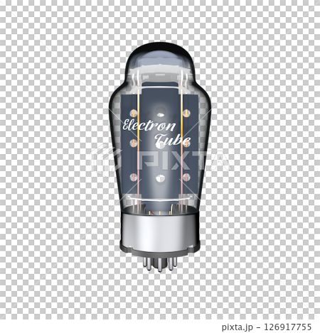 レトロな真空管 126917755