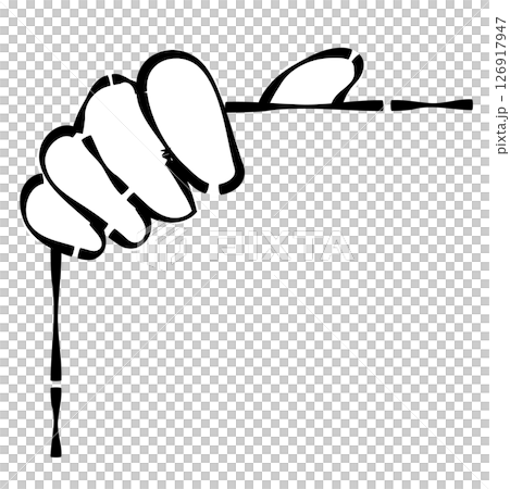 Hands holding paper and board 126917947