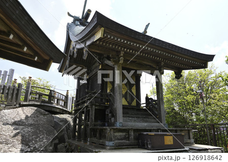 筑波山女体山の御本殿 筑波山女体山の御本殿 126918642