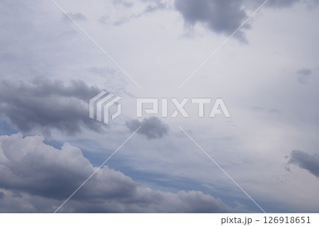 blue sky and white clouds..blue back ground. Freshness of the new day. Bright blue background. blue sky and white clouds..blue back ground. Freshness of the new day. Bright blue background. 126918651