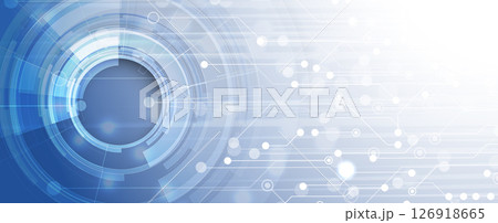 Abstract modern technology and science concept background 126918665
