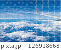 フライト　空撮　青空　ジグソーパズル 126918668