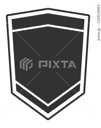 Minimalist shield icon symbolizing safety, defense, and online security, ideal for representing data protection, privacy, and cybersecurity concepts Minimalist shield icon symbolizing safety, defense, and online security, ideal for representing data protection, privacy, and cybersecurity concepts 126919963