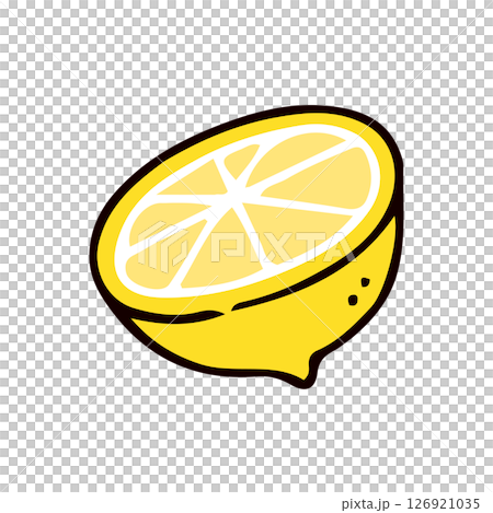 レモンのイラスト素材 126921035
