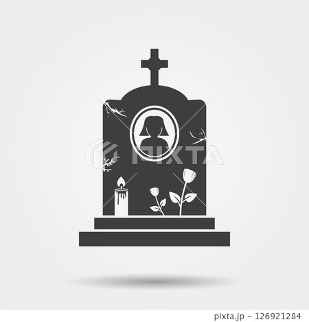 Gravestone icon Gravestone icon 126921284