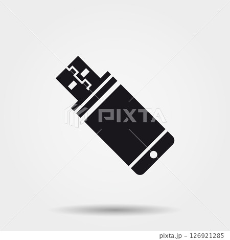usb flash drive icon 126921285