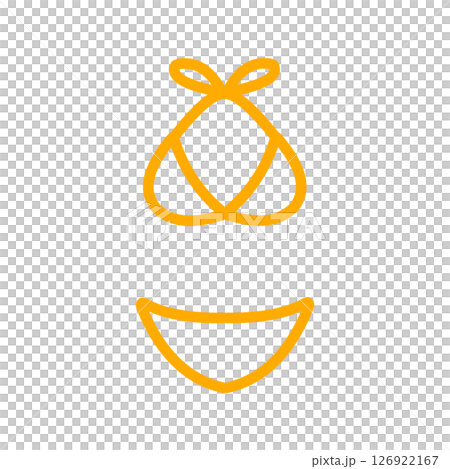 Bikini simple icon Bikini simple icon 126922167