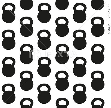 Vector hand drawn weigh silhouette 126923156