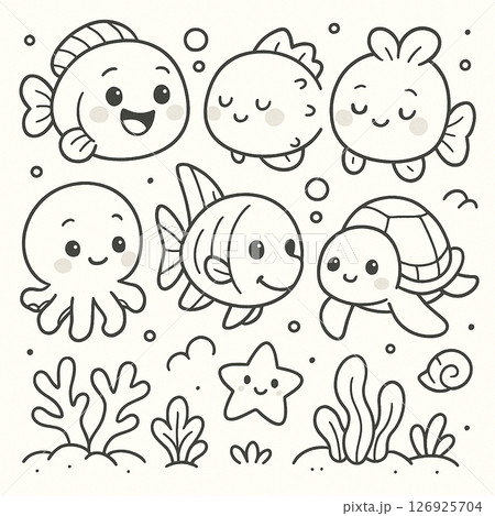 うみのいきものたち 126925704