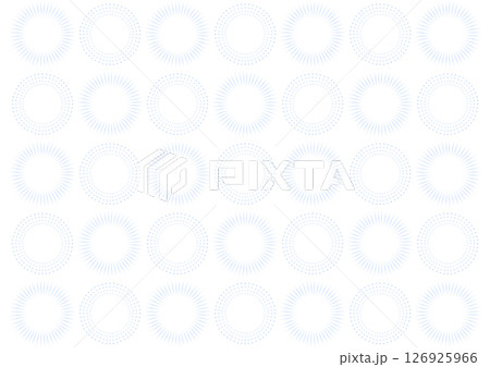 爽やかな青色の抽象的模様背景イラスト 126925966