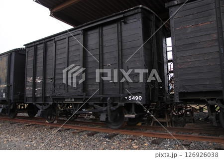 明治時代製造の国鉄→近江鉄道ワ1形(5490号車)貨車 明治時代製造の国鉄→近江鉄道ワ1形(5490号車)貨車 126926038