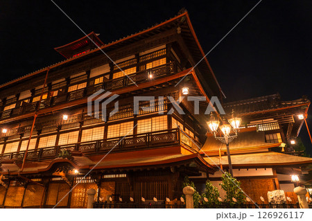 《愛媛県》夜の道後温泉 126926117