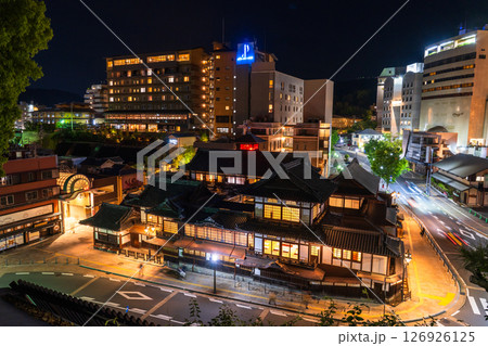 《愛媛県》夜の道後温泉 126926125