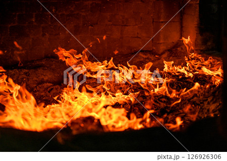 仏教行事 先祖供養 炎 126926306